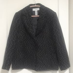 Sag Harbor Tweed Style Woman's Blazer